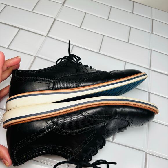 Steve Madden Black Vikkin Summer Shoes‎ for Men Round Toe Design - Picture 7 of 13